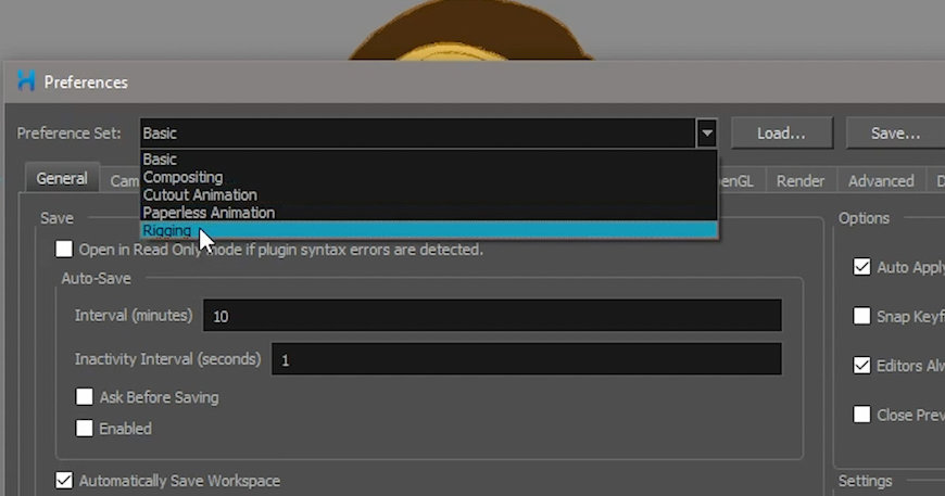 Harmony-17-Preferences-Shortcuts