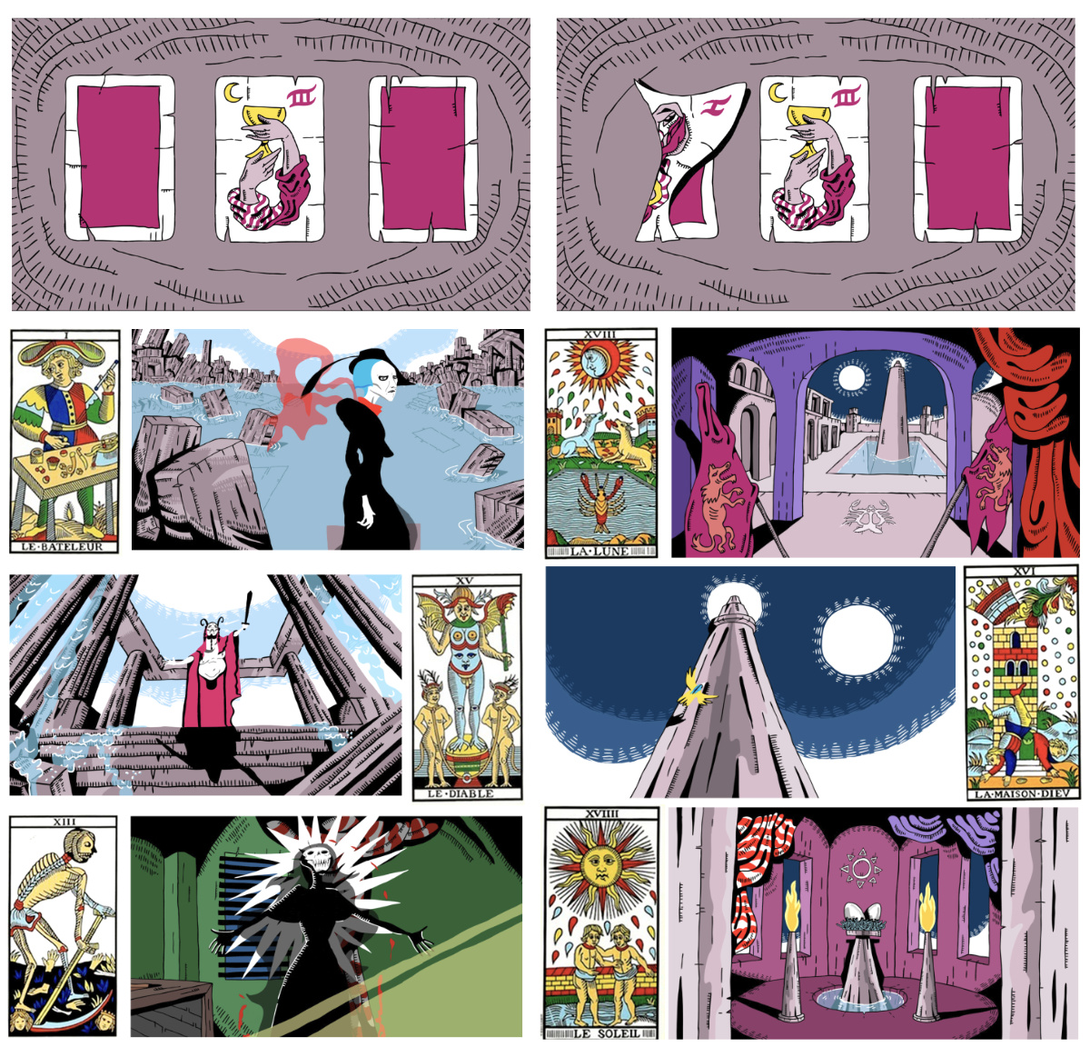 Medea - Tarot Card Imagery