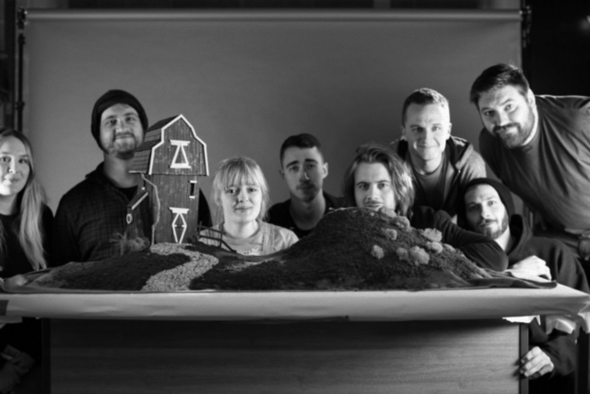 barn and crew