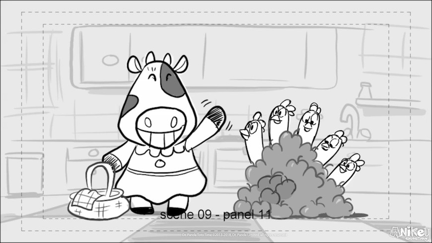 Dr. Panda Toto Time in Toon Boom Storyboard Pro