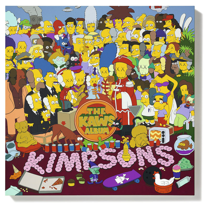 kaws-the-simpsons