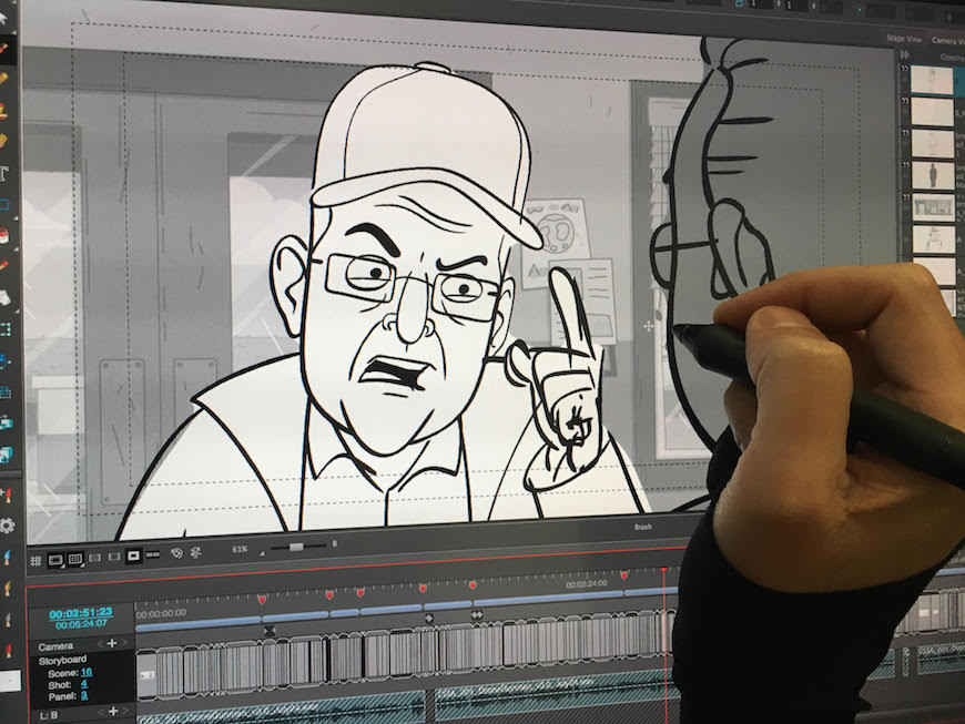 toon_boom_storyboard_pro_corner_gas_animated